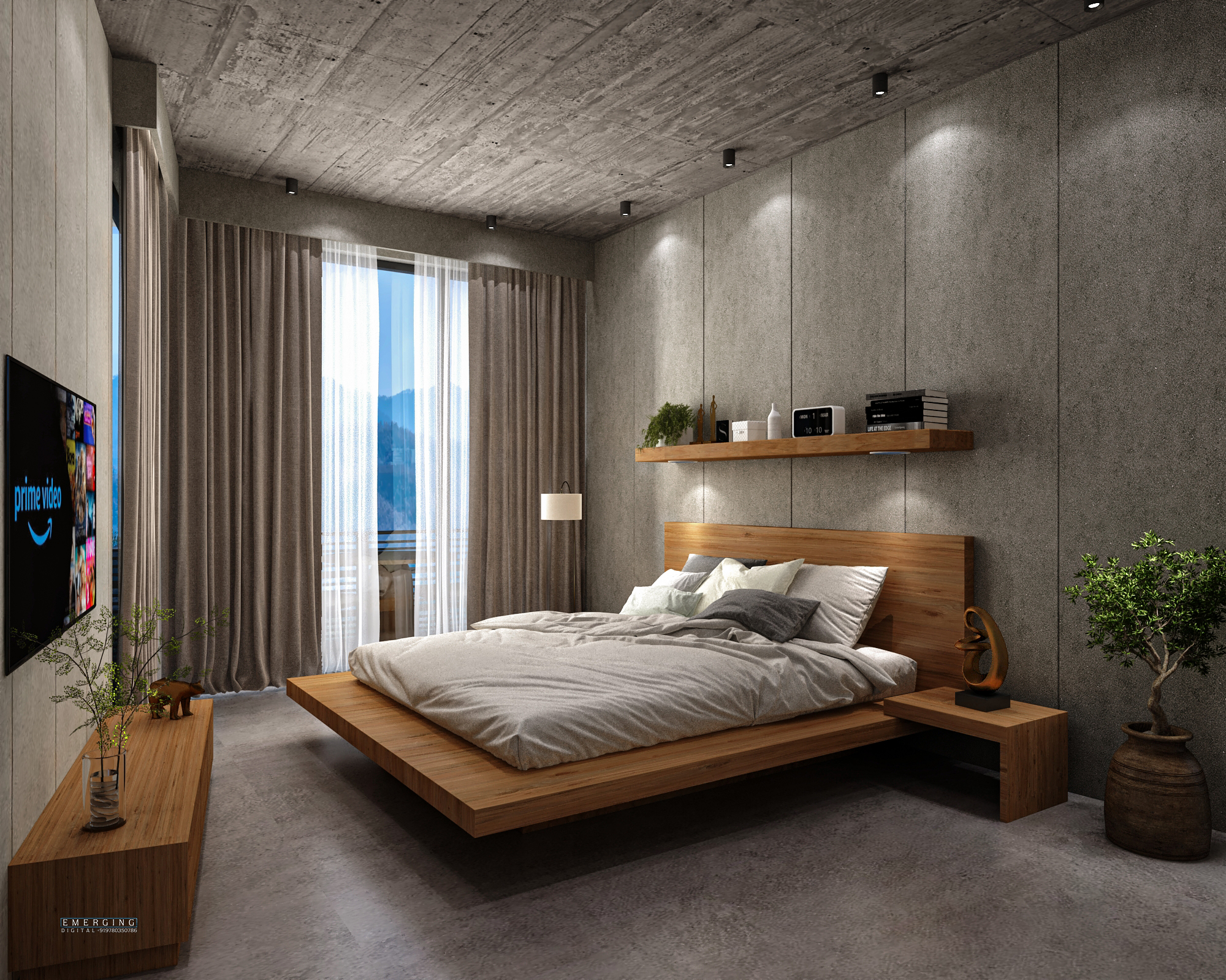 Attic Floor plan _Bedroom